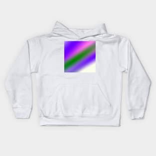 purple green white abstract texture art Kids Hoodie